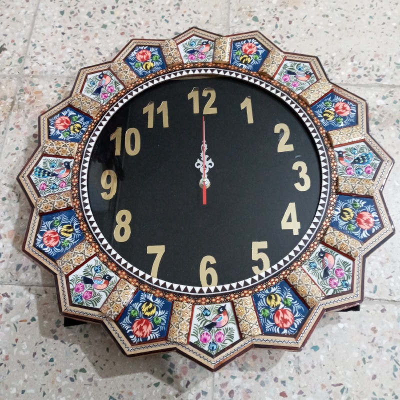 ساعت خورشید خاتم صفحه جیر