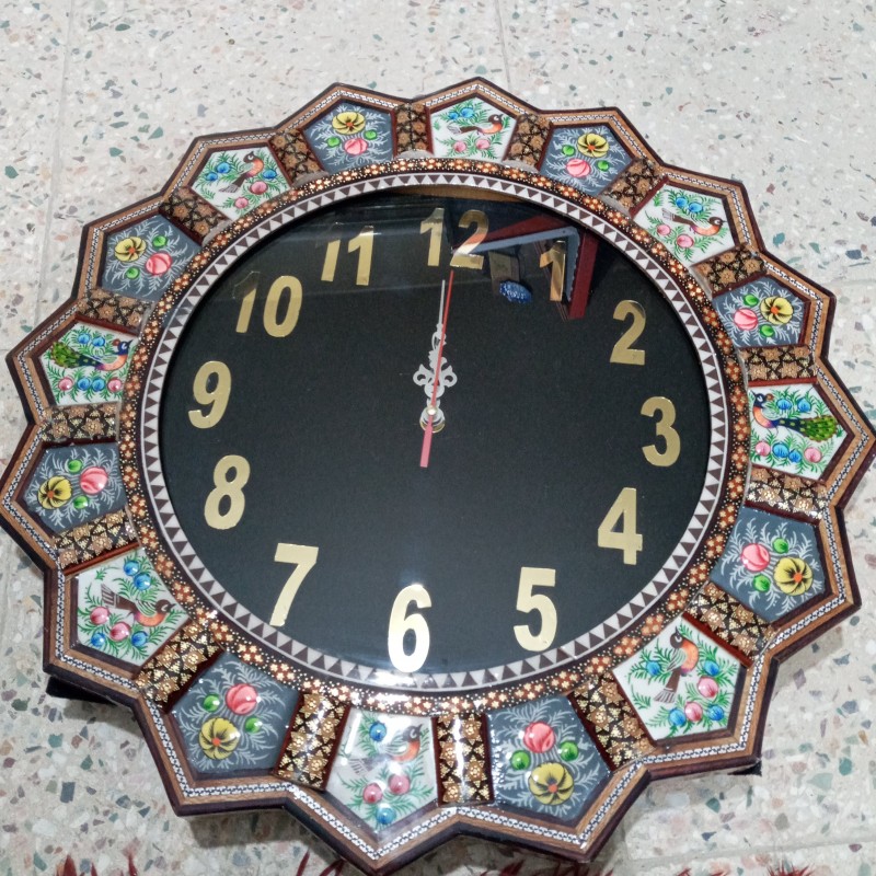 ساعت خورشید خاتم صفحه جیر