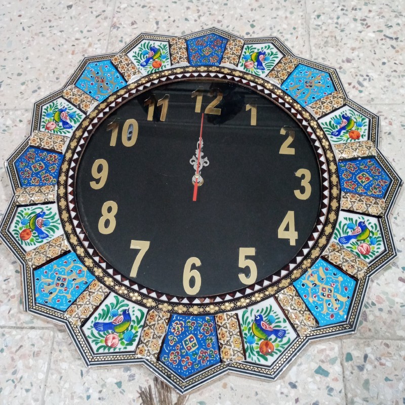 ساعت خورشید خاتم صفحه جیر