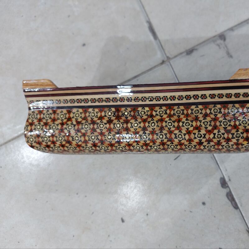 جادستمال خاتم چوبی نارنجی