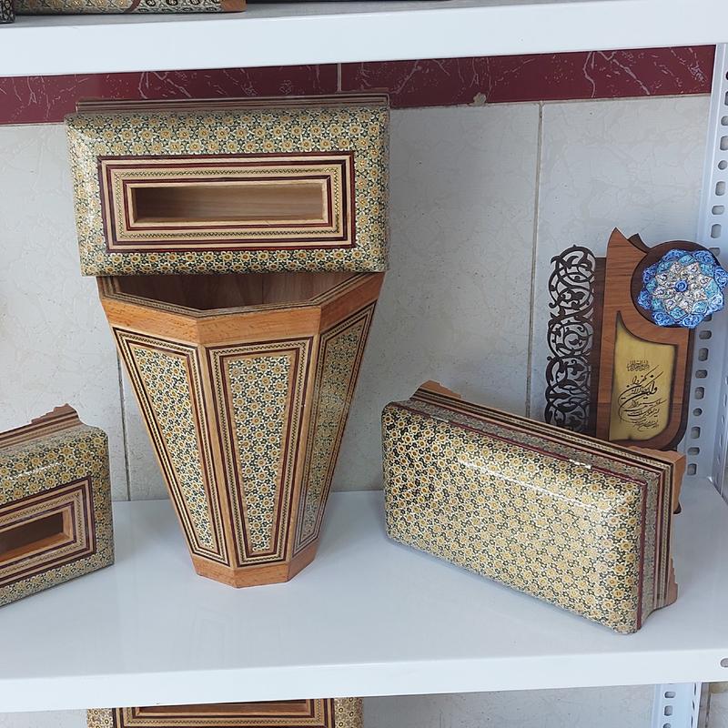 جادستمال جاکاردی و سطل خاتمم