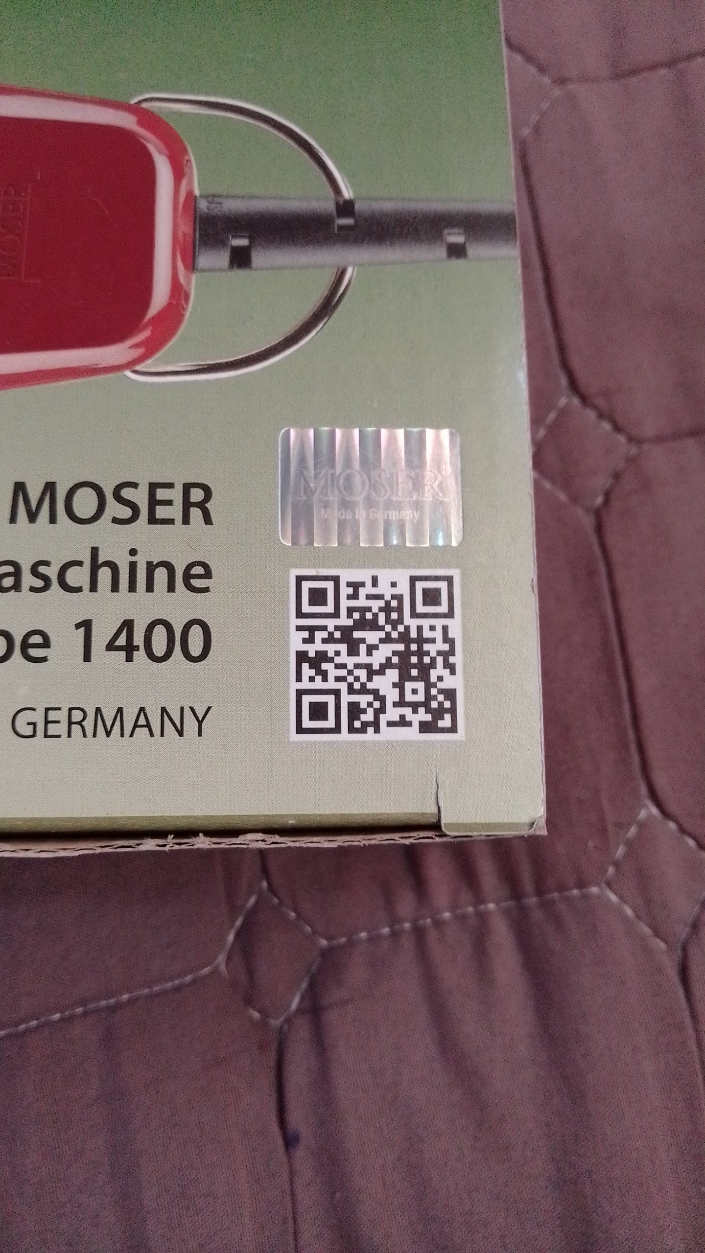 ماشین اصلاح موضر moser اصل آلمان همراه با تضمین