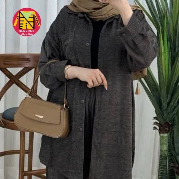 تونیک مانتویی نرم و لطیف نوا مراکشی پاییزه زنانه