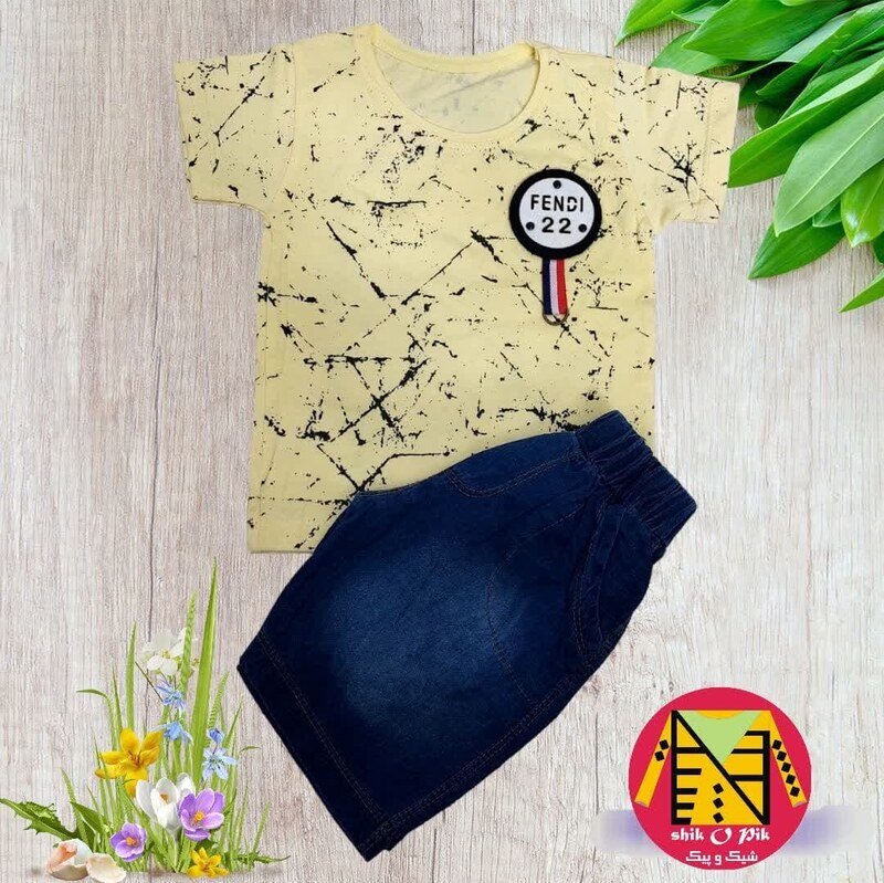 بلوز و شلوارک لی سایز 35 پسرانه