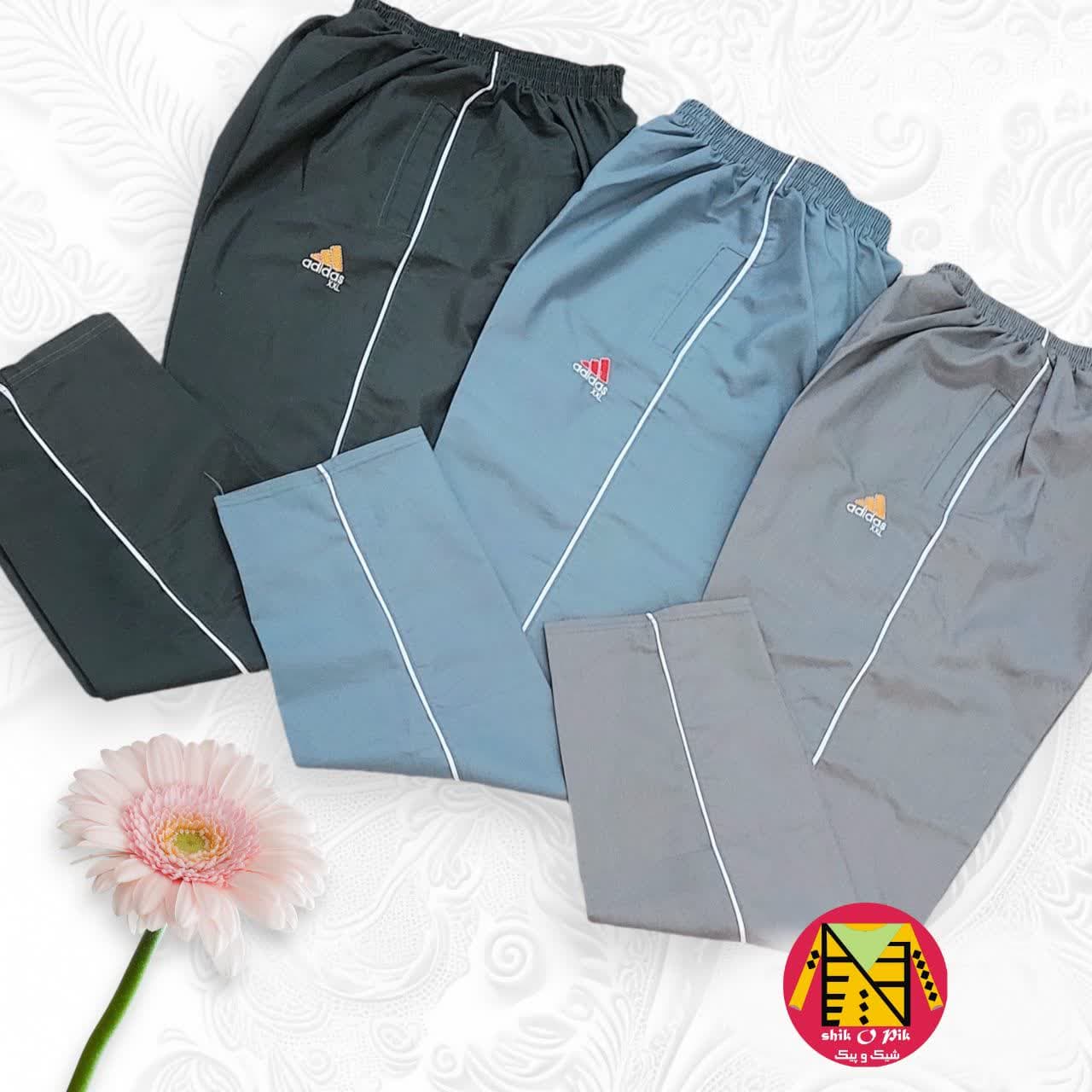 شلوار راحتی تترون مارک adidas مردانه