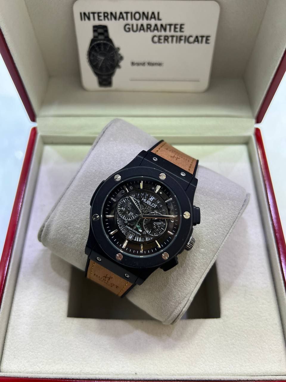 ساعت مردانه هابلوت Hublot موتور باکیفیت ارسال رایگان