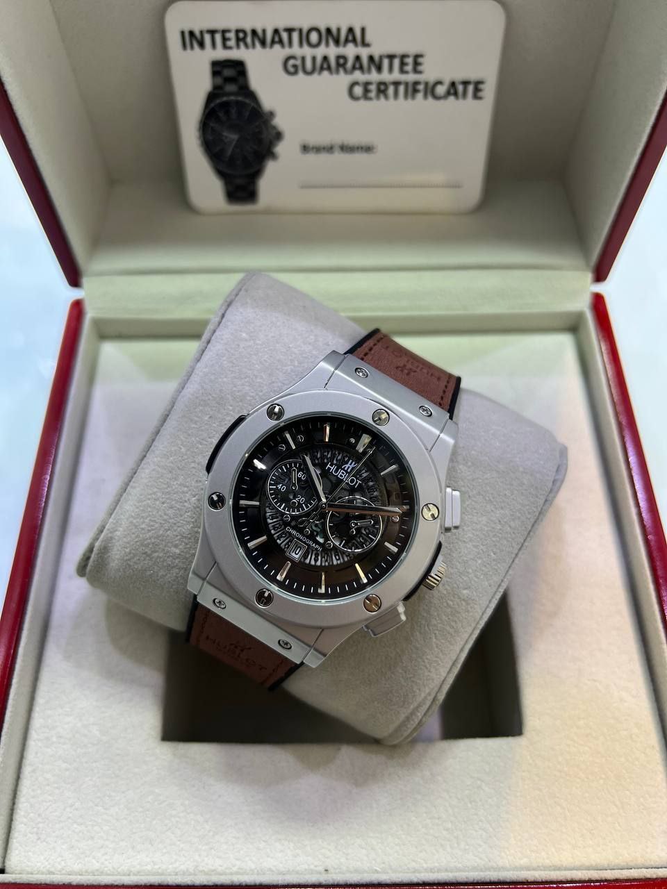 ساعت مردانه هابلوت Hublot موتور باکیفیت ارسال رایگان