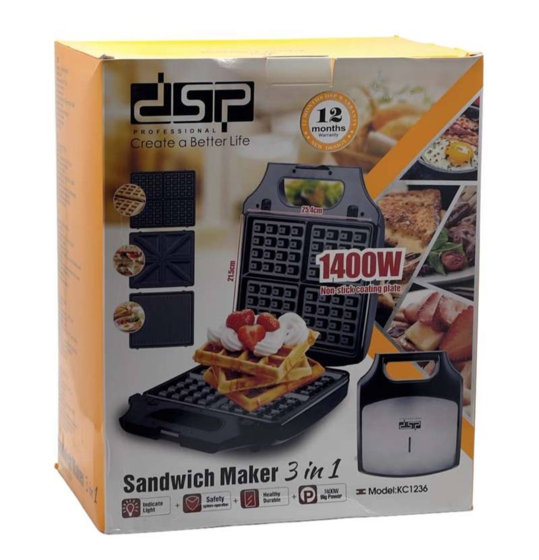 ساندویچ ساز دی اس پی dsp مدل KC1236 گارانتی یکساله