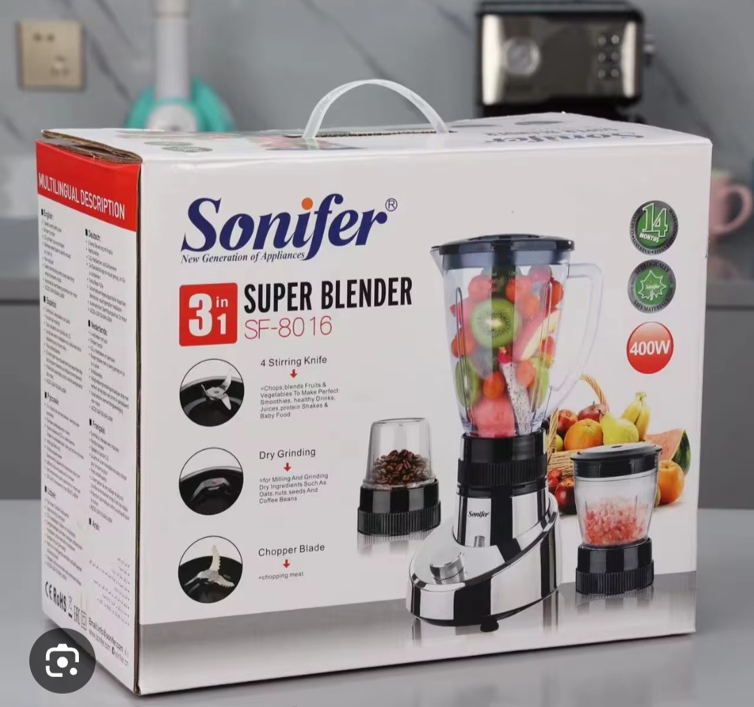 مخلوط کن سونیفر مدل sf-8016 سه کاره