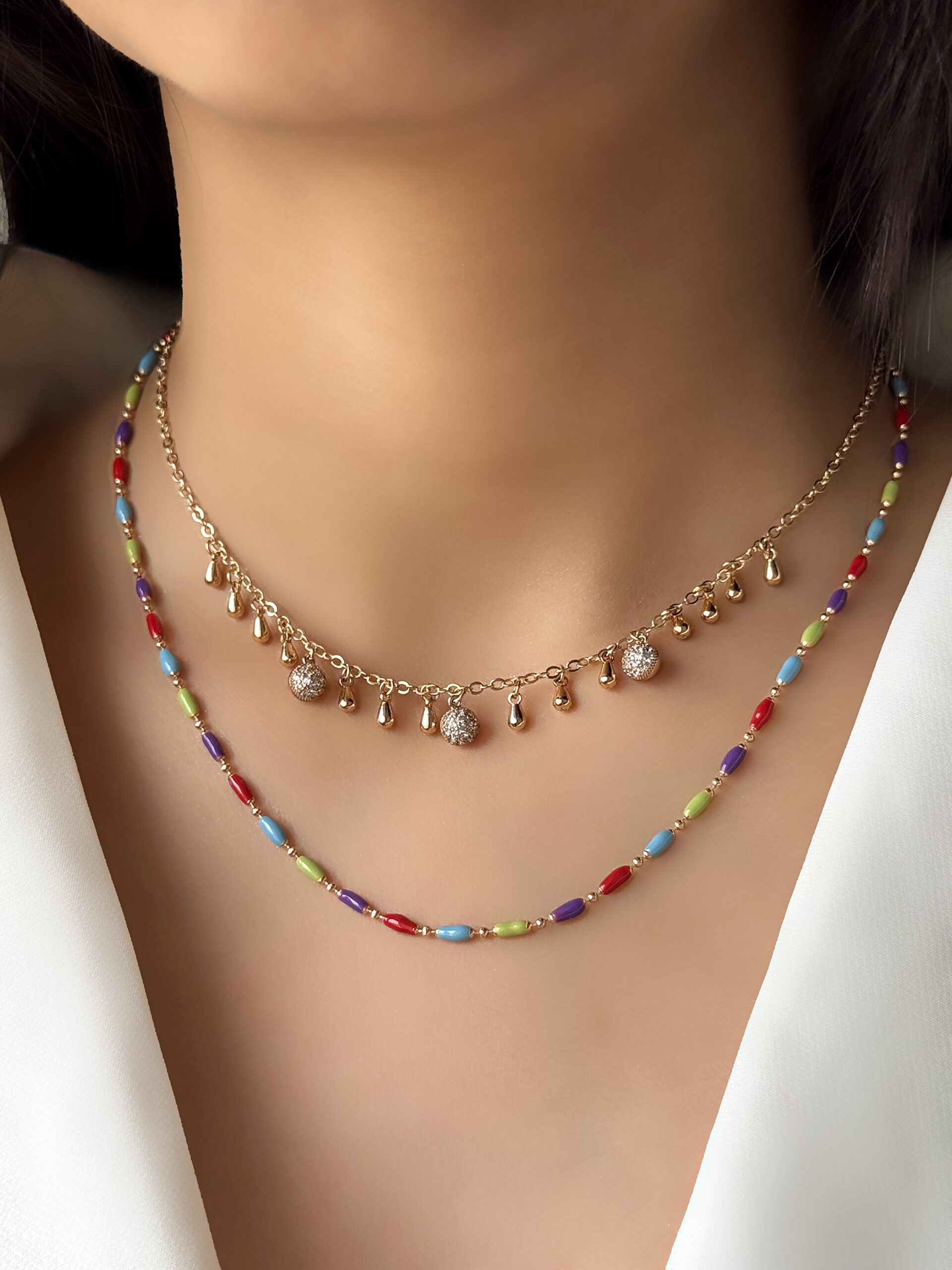 گردنبند ریزشی ژوپینگ