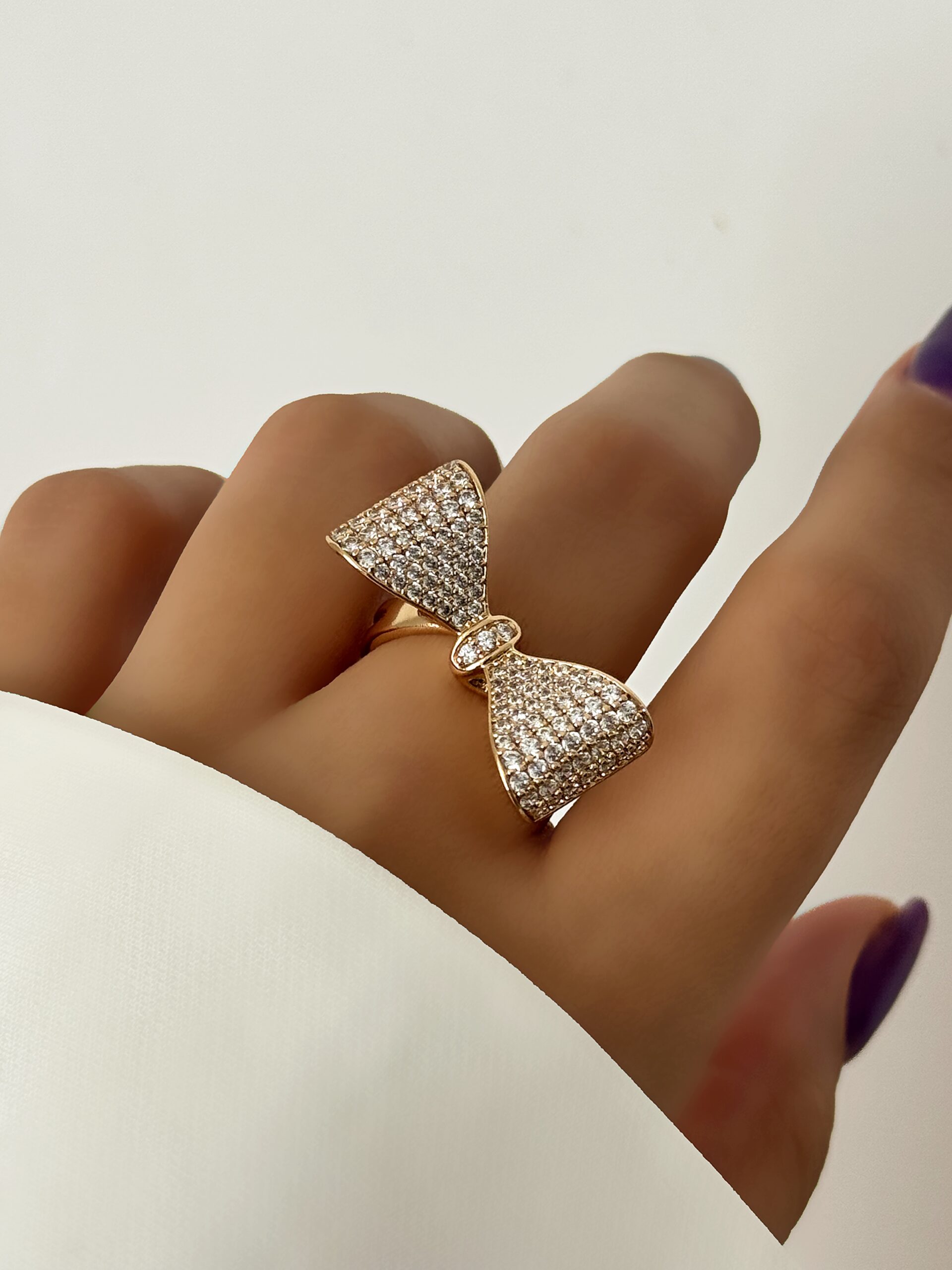انگشتر پاپیون ژوپینگ
