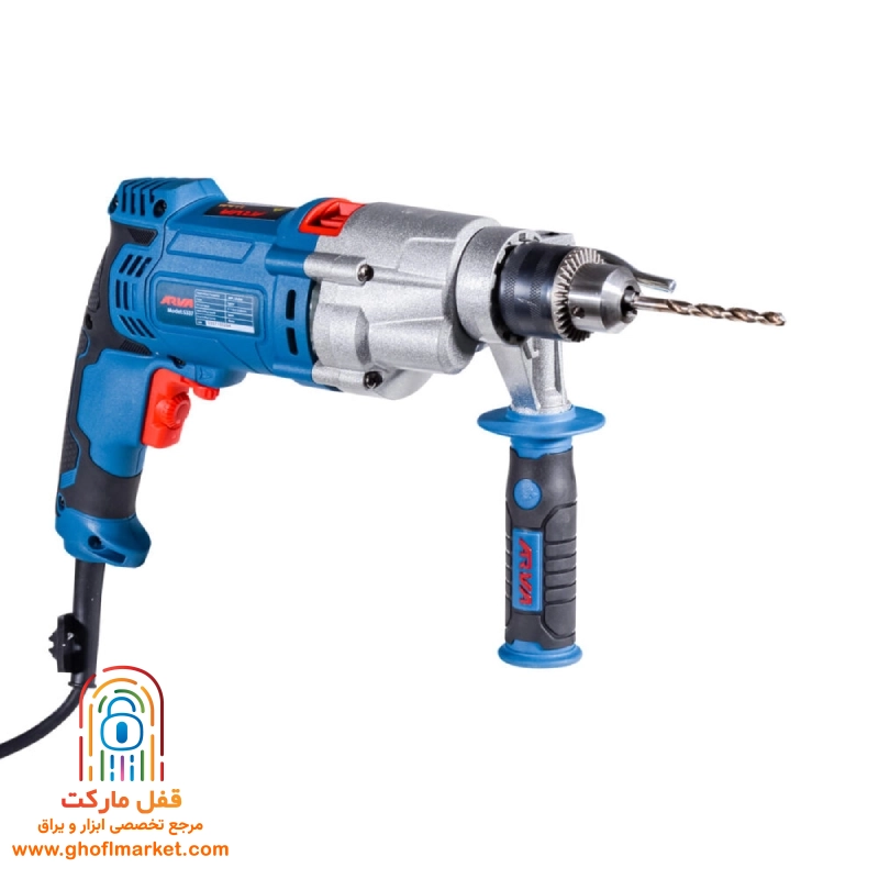 دریل چکشی گیربکسی 1050 وات آروا مدل 5337