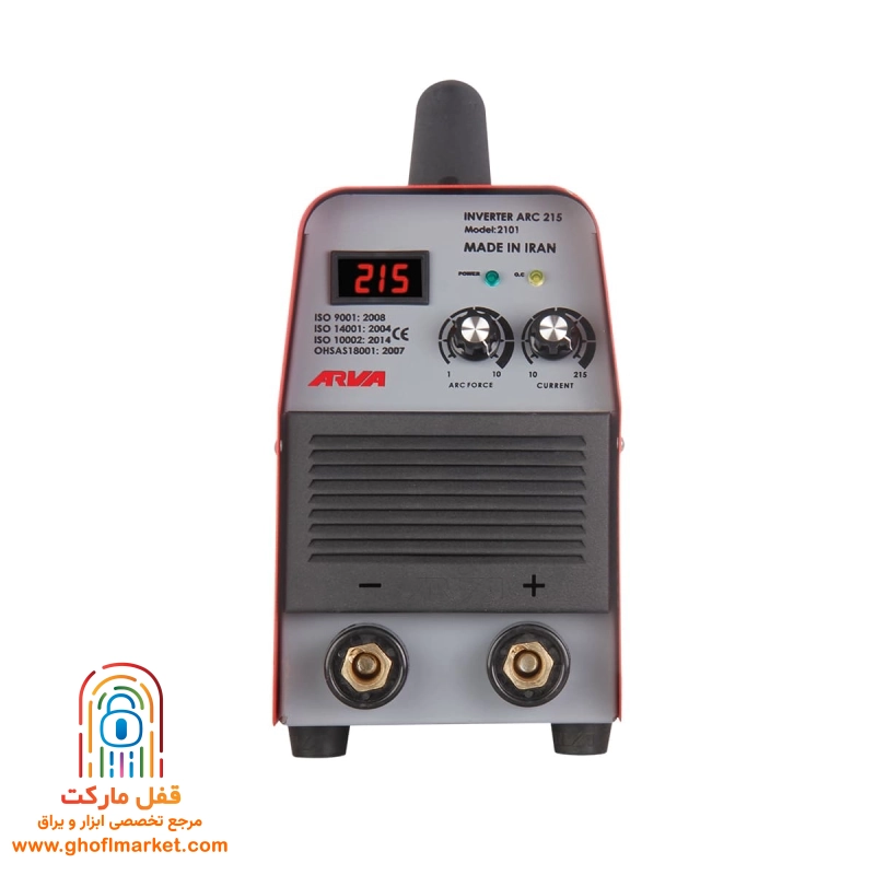 اینورتر جوشکاری 215 آمپر IGBT آروا مدل 2101