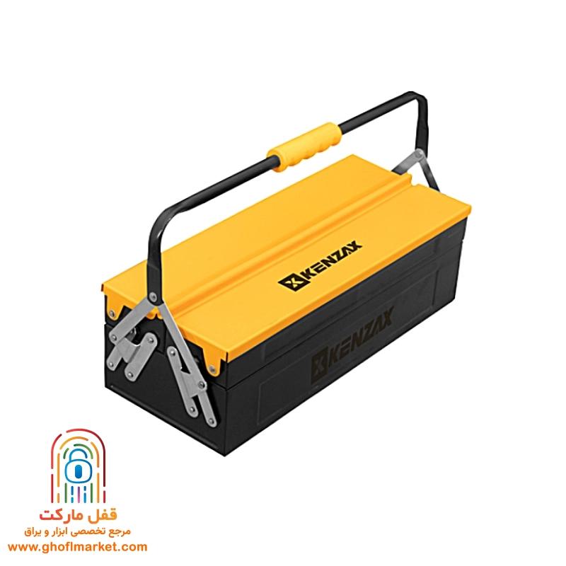 جعبه ابزار فلزی دو طبقه کنزاکس مدل 1502-KTB