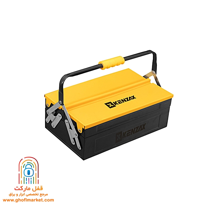 جعبه ابزار فلزی دو طبقه کنزاکس مدل 1302-KTB