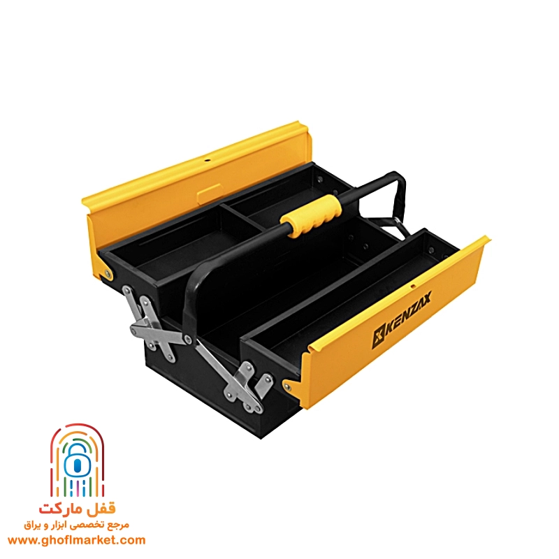 جعبه ابزار فلزی دو طبقه کنزاکس مدل 1302-KTB