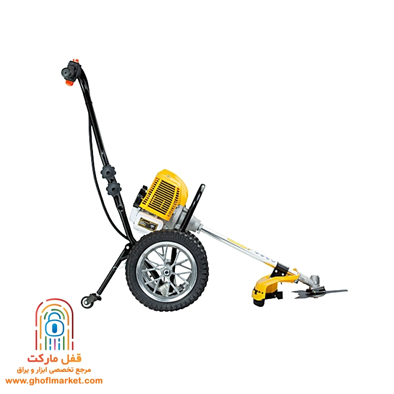 علف زن بنزینی کالسکه ای کنزاکس مدل KHM-152