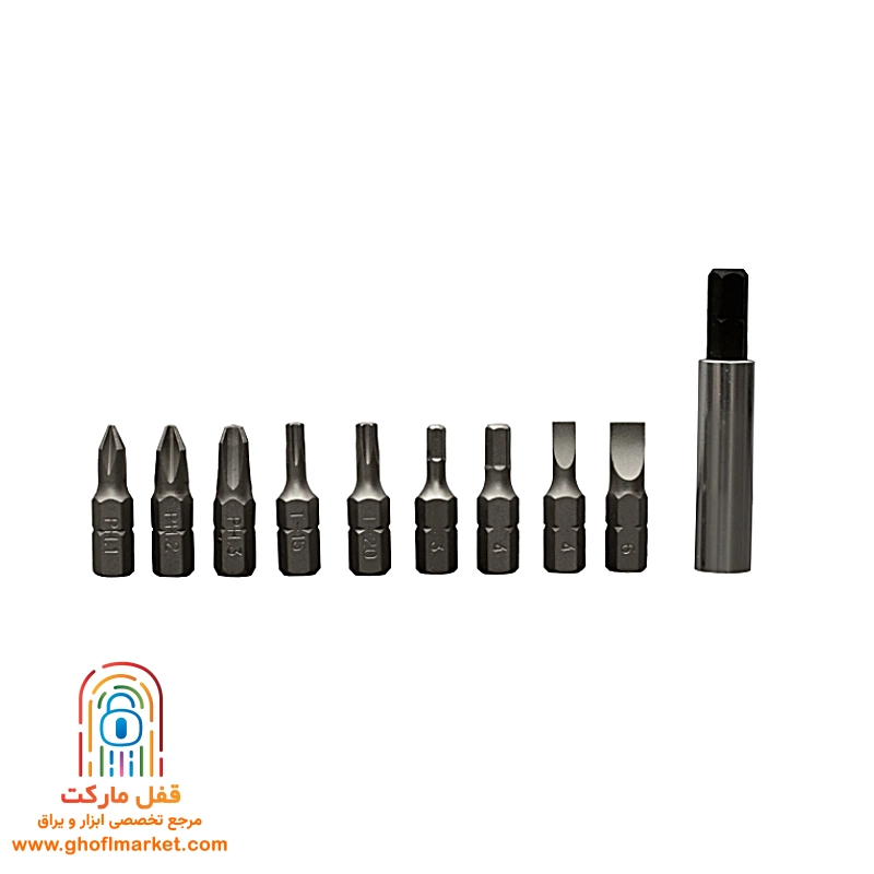 پیچ گوشتی خشابی 11 پارچه تایوان کنزاکس مدل KRS-111