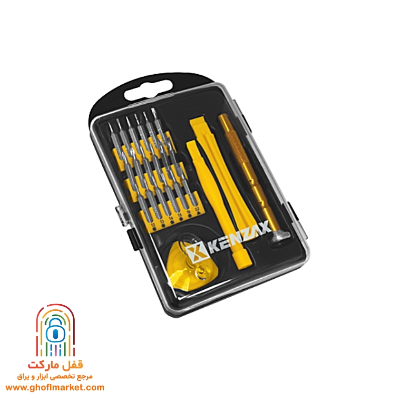 مجموعه 23 عددی سر پیچ گوشتی کنزاکس مدل KMR-123