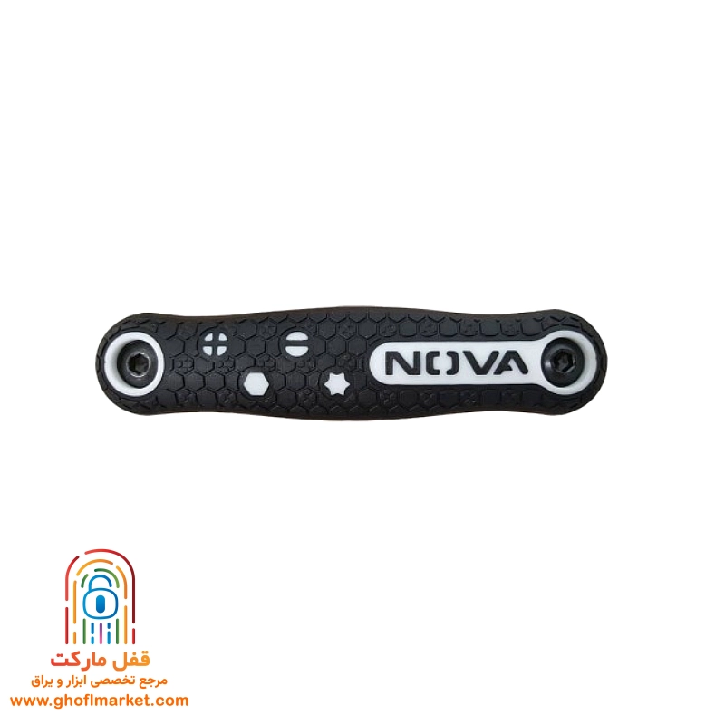 مجموعه پیچ گوشتی چاقویی 8 عددی نووا مدل NTK-1139