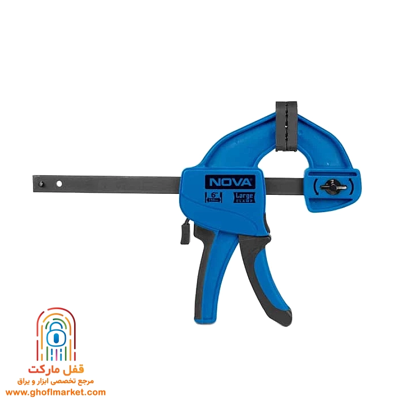 پیچ دستی فشاری 15 سانت نووا مدل NTC-4076