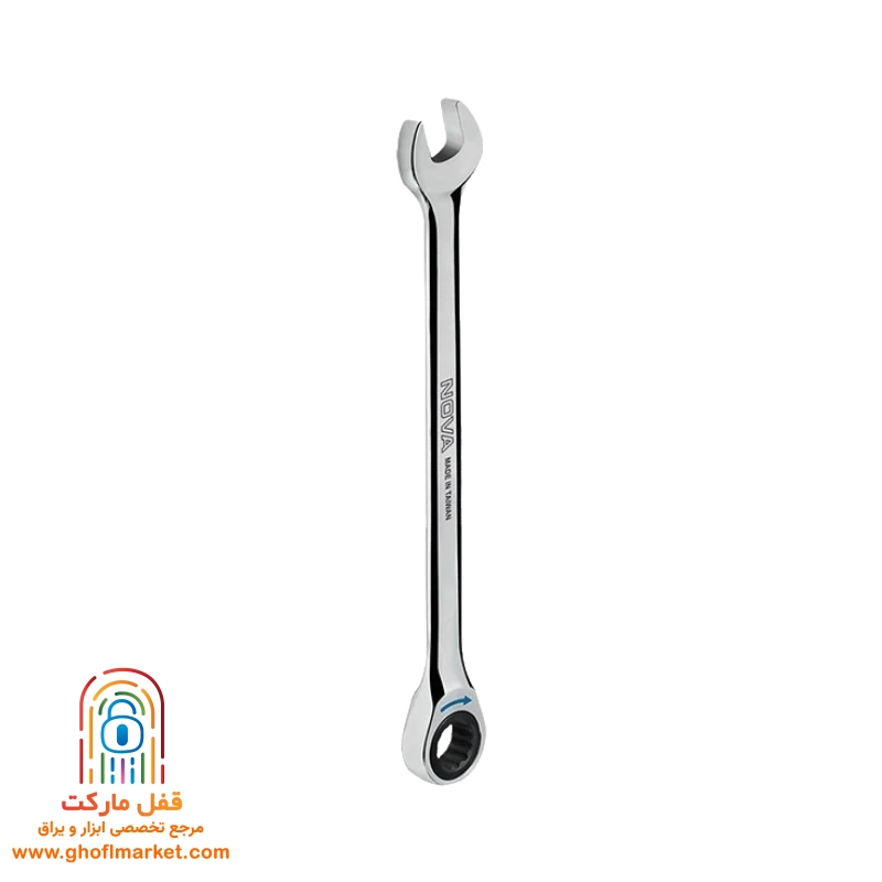 آچار یکسر تخت یکسر جغجغه سایز 16 نووا مدل 1316-NTG