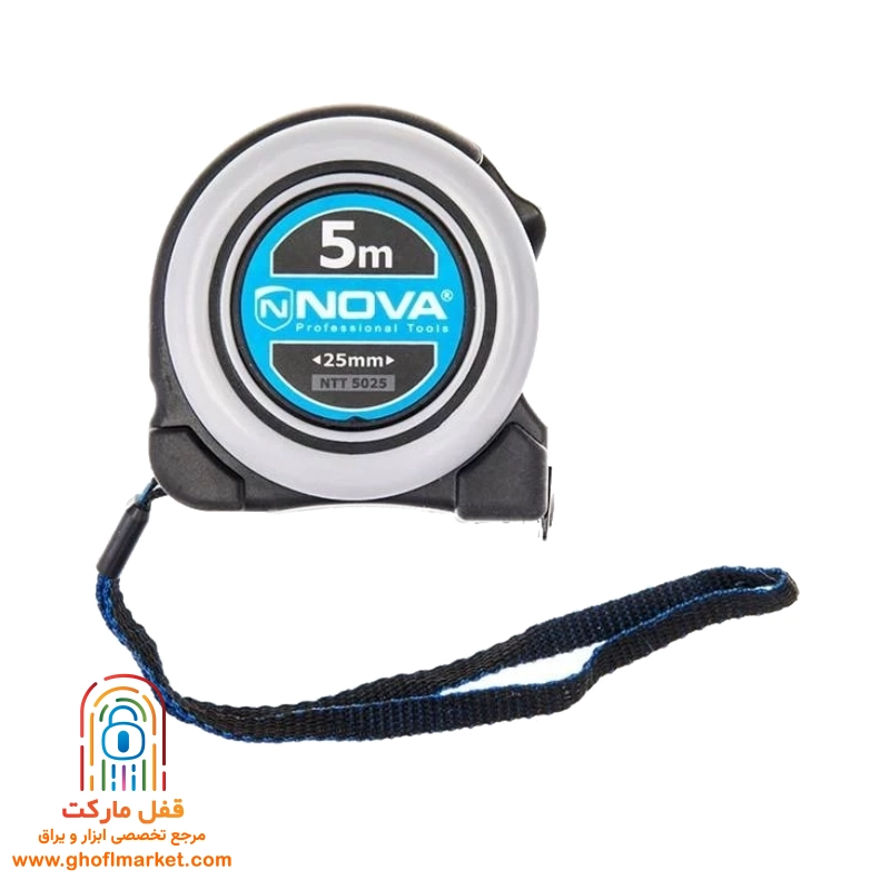 متر روکشدار 5 متری نووا مدل NTT-5025