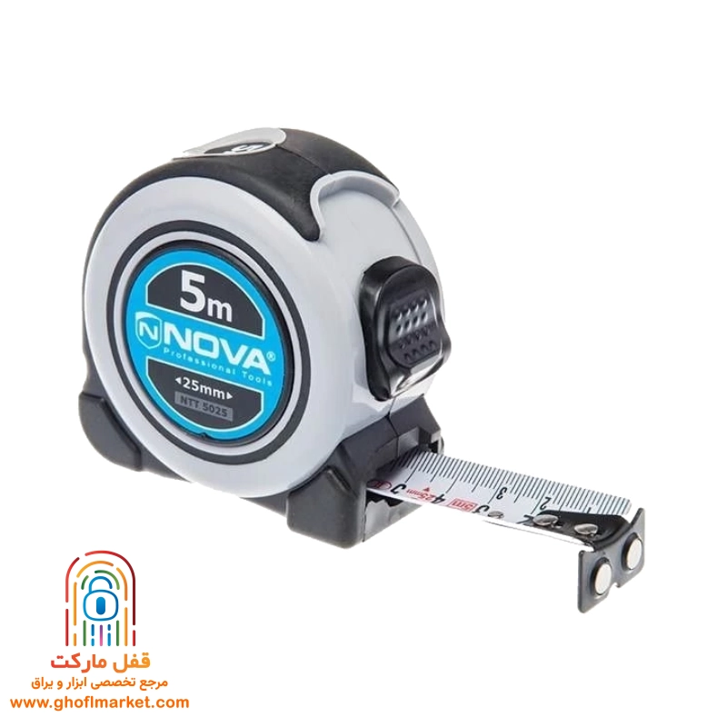 متر روکشدار 5 متری نووا مدل NTT-5025