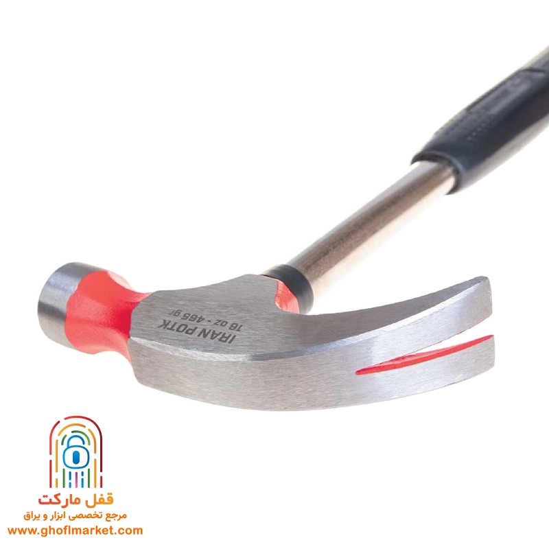 چکش میخ کش 465 گرمی ایران پتک مدل AM-1610