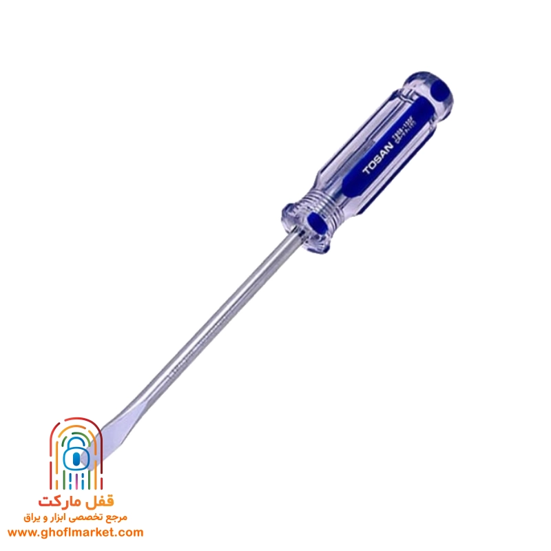 پیچ گوشتی دوسو 125×6 دسته کریستالی توسن مدل T906N-125F