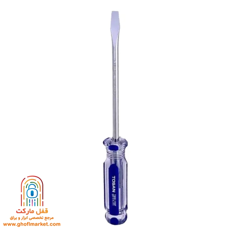 پیچ گوشتی دوسو 100×6 دسته کریستالی توسن مدل T906N-100F