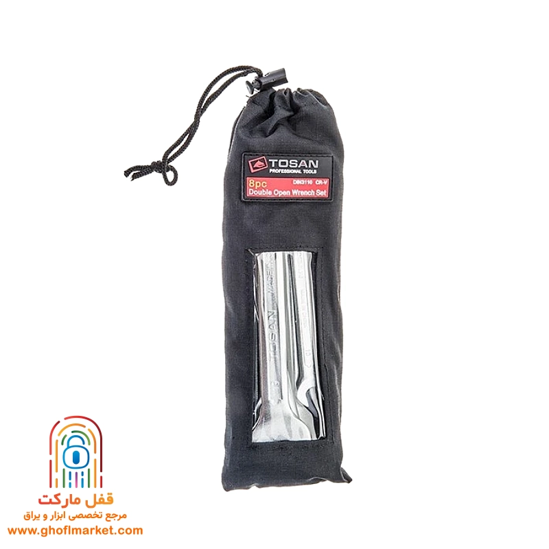 مجموعه 8 عددی آچار دو سر تخت توسن مدل T103-S8
