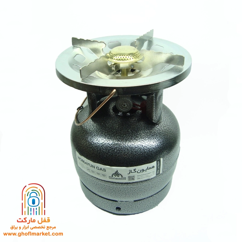 پیک نیک 2 کیلویی مشکی همایون گاز