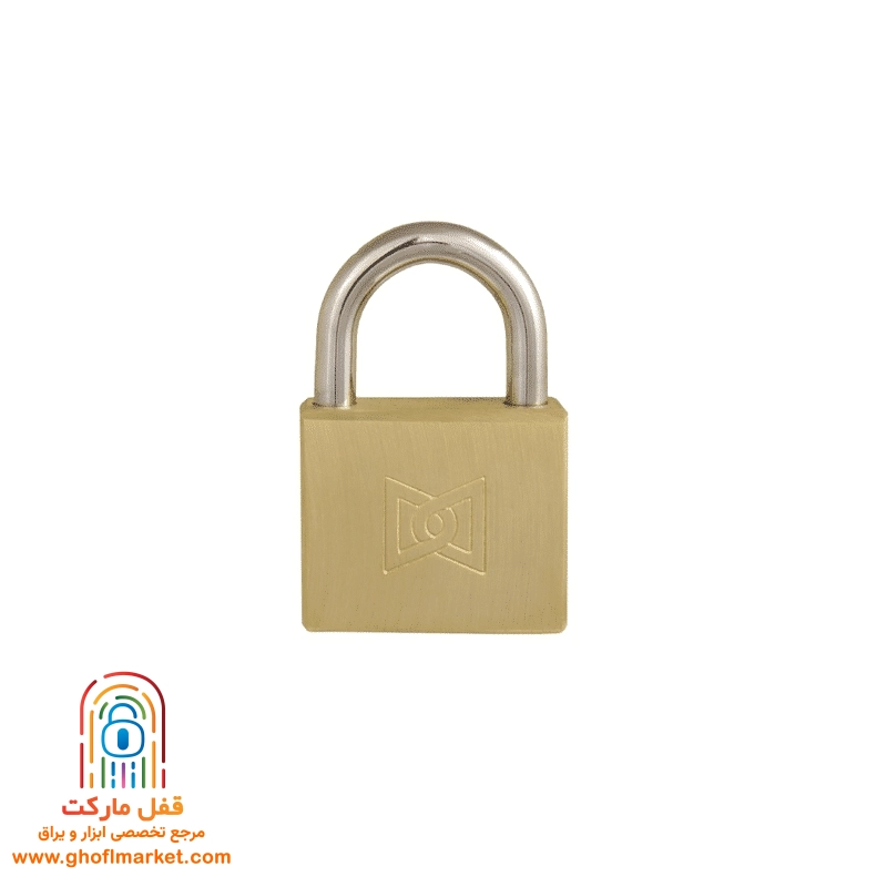 قفل آویز گیرا سایز 50 تخت مدل 004