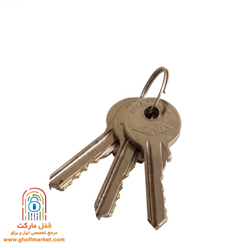 قفل آویز گیرا سایز 75 تخت مدل 006
