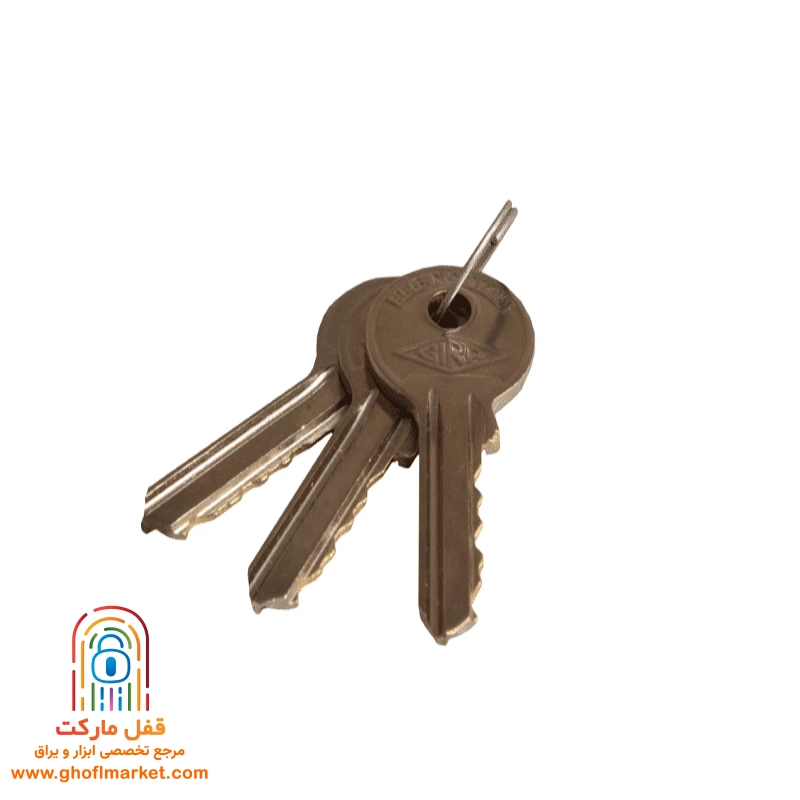 قفل آویز گیرا سایز60 تخت مدل005