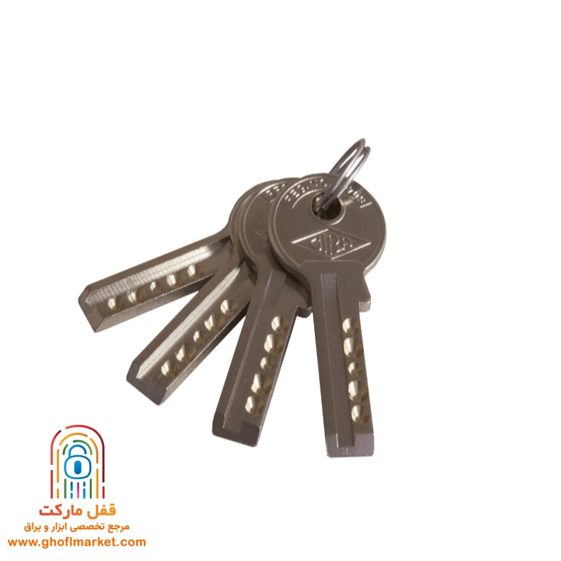 قفل کتابی گیرا سایز 950 کلید کامپیوتری مدل 008