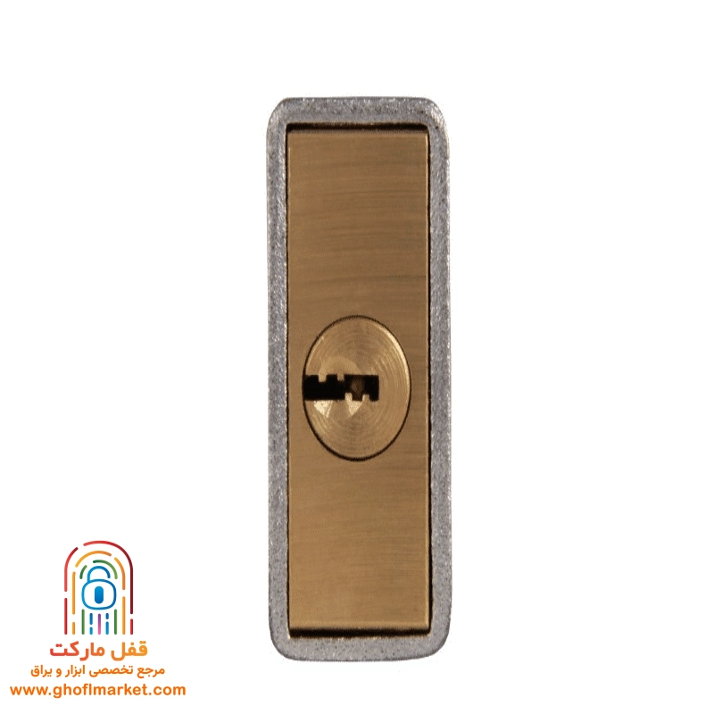 قفل کتابی گیرا سایز 600 روکشدار  مدل 041