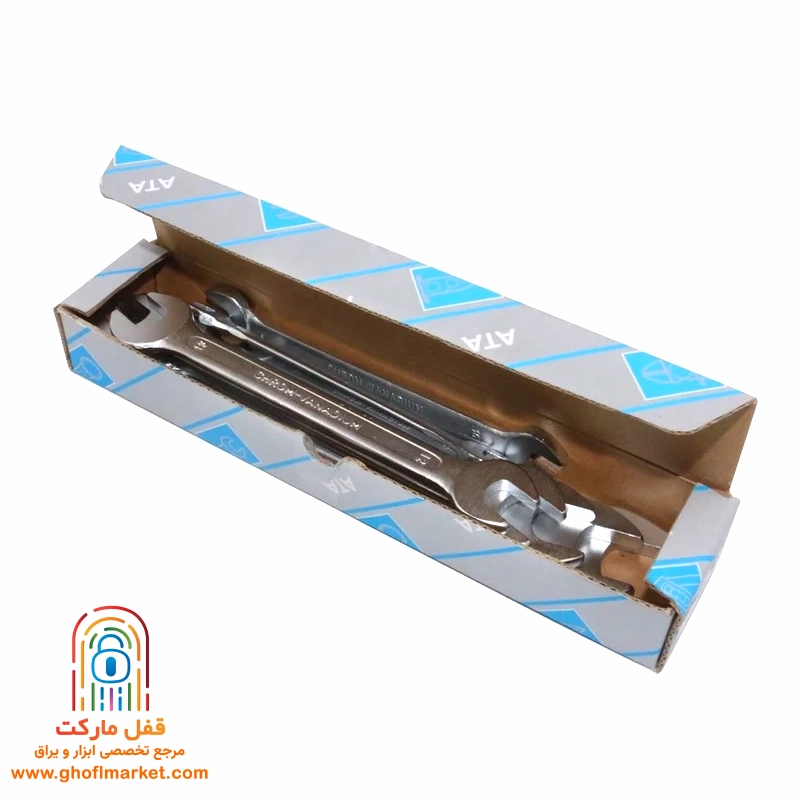 مجموعه ۸ عددی آچار دو سر تخت آتا