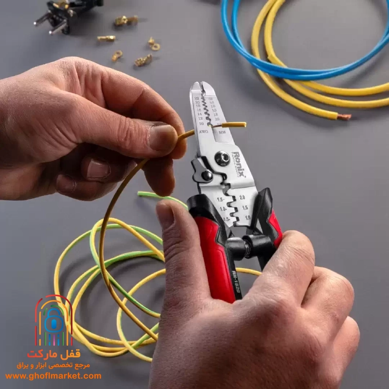 انبر سیم لخت کن چندکاره رونیکس مدل RH-1820