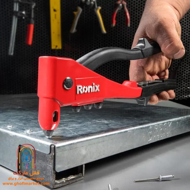 انبر پرچ رونیکس مدل RH-1606