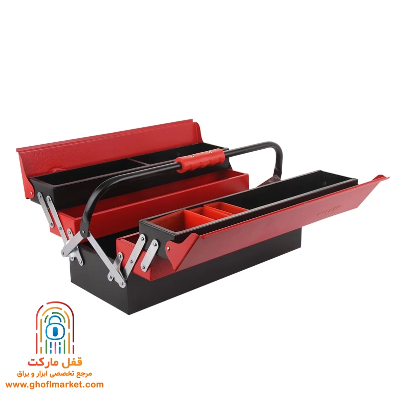 جعبه ابزار فلزی 3 طبقه آروا مدل 4709