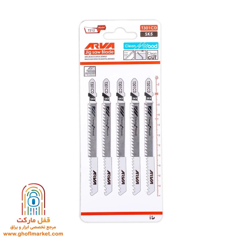 تیغ اره عمودبر چوب T301CD آروا مدل 7212
