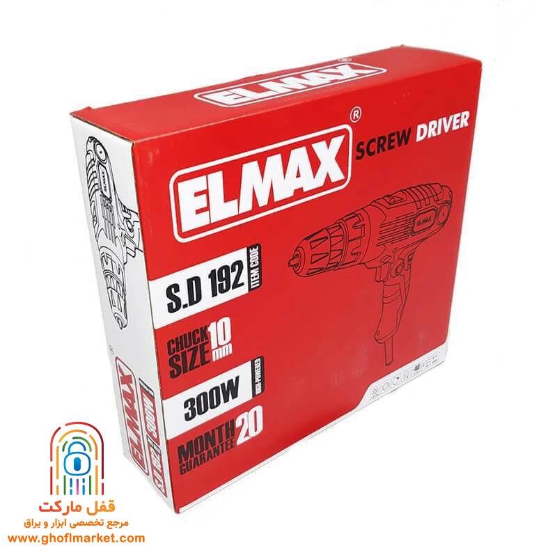 پیچ گوشتی برقی المکس مدل S.D 192