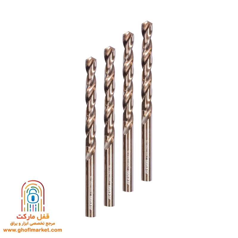 مته کبالت 5 درصد HSS سایز 7.5 مدل 7512