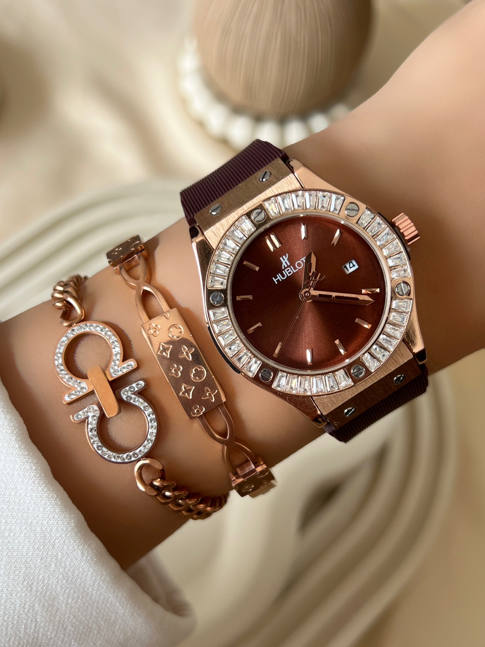 ست ساعت زنانه Hublot