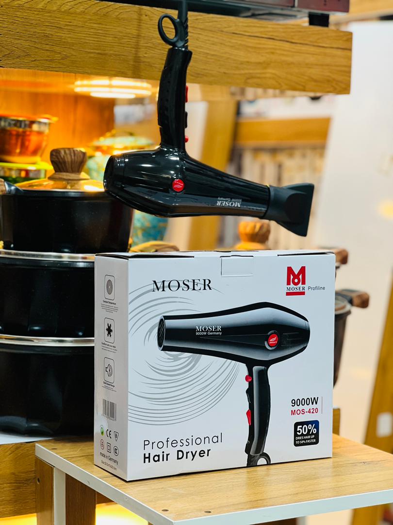 سشوار موضر moser اصل دوسال گارانتی