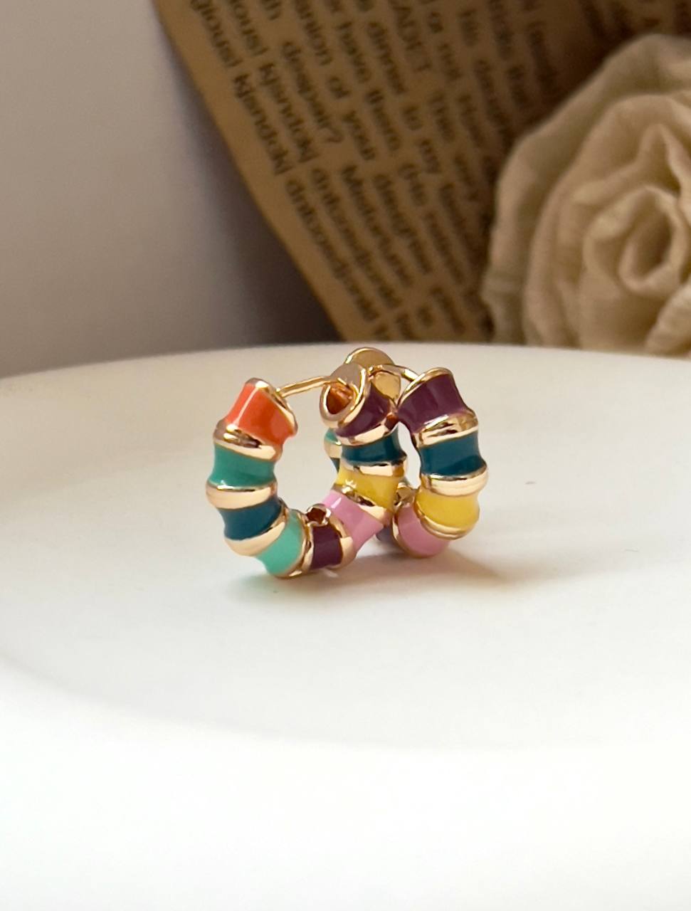 گوشواره آبرنگی
