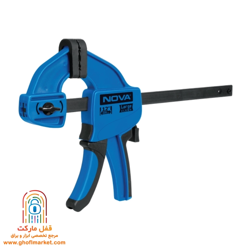 پیچ دستی فشاری 15 سانت نووا مدل NTC-4076