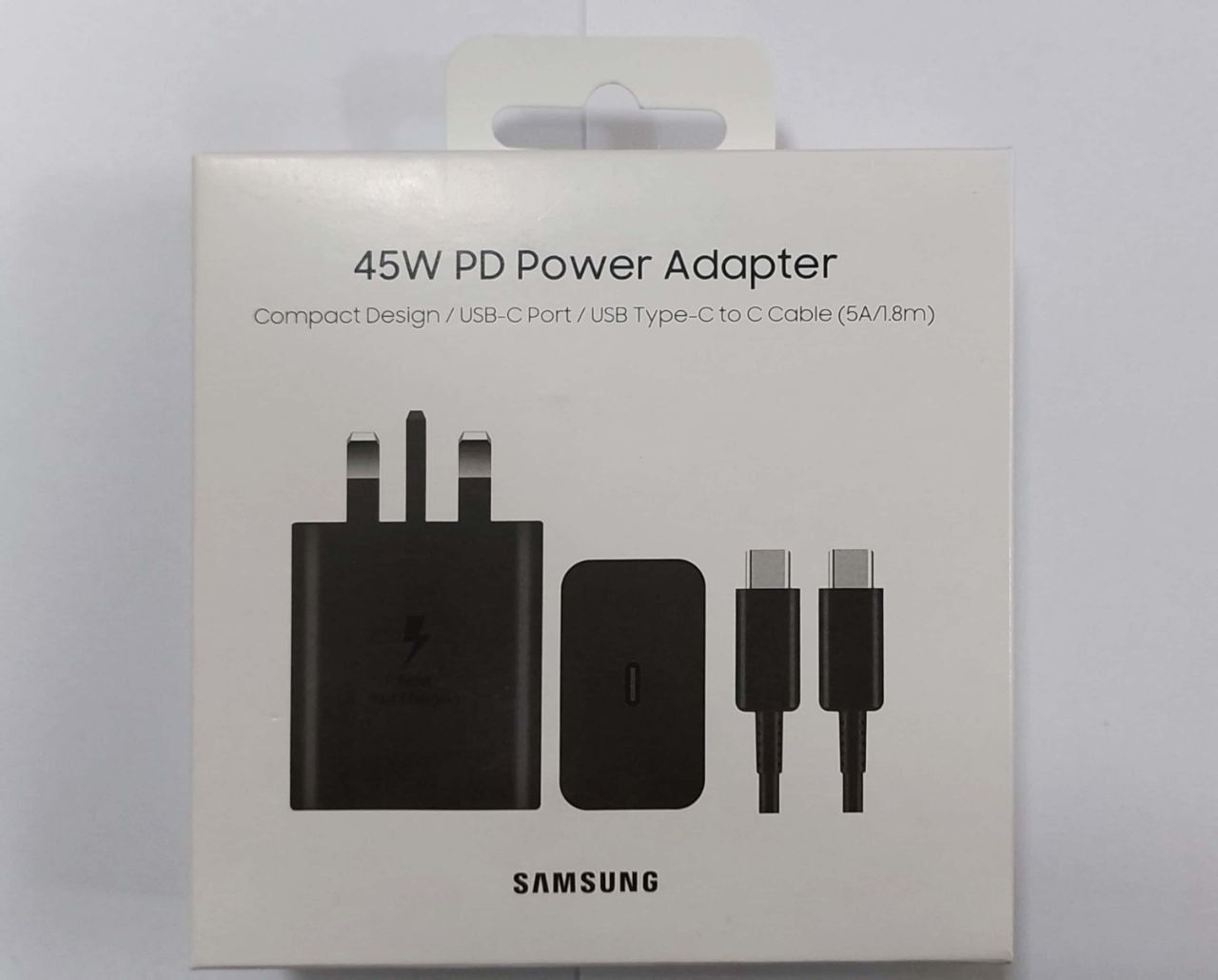 شارژر سامسونگ مدل(PD Power Adapter 45) به قیمت عمده و پخش